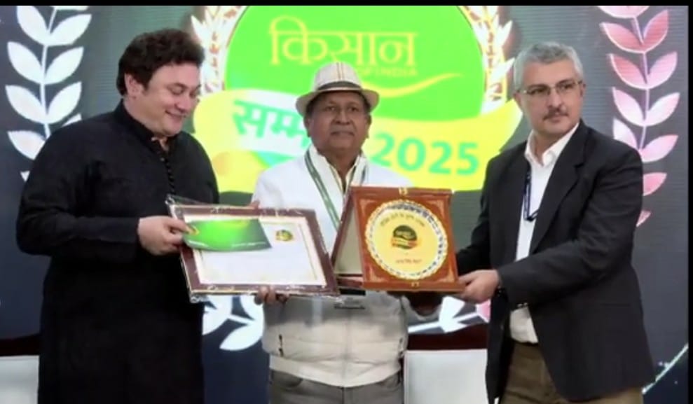 उत्तराखंड के नरेंद्र मेहरा सहित देश के सात किसानों को मिला कृषि नायक सम्मान