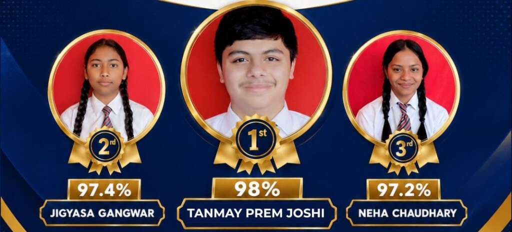 Haldwani: मेहनत लाई रंग…बियरशिबा स्कूल के छात्रों ने CBSE बोर्ड परीक्षा में लहराया परचम
